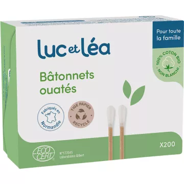 Luc et Léa 200 Barritas de Papel Reciclado Varilla