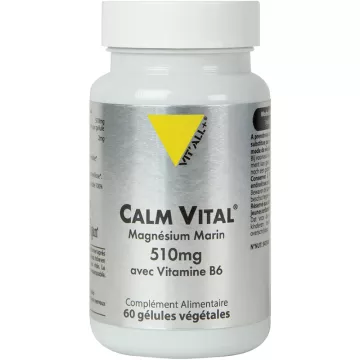 Vitall+ Calm Vital 510mg 60 gélules végétales