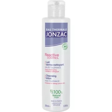 Jonzac Réactive Control Lait Dermo Nettoyant 200 ml