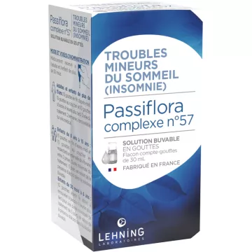 Complexo homeopático Passiflora Lehning 57 Sleep 30ml