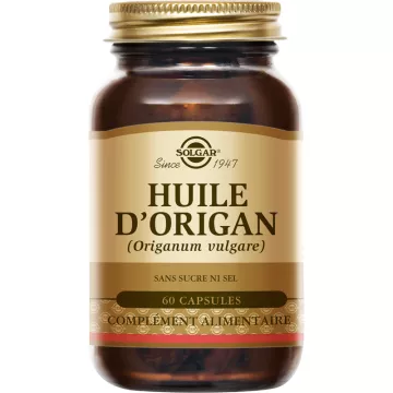 Solgar Oregano olie 60 capsules