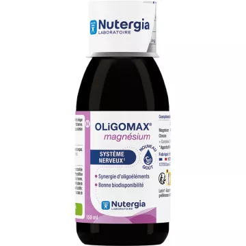 Oligomax Magnésium Nutergia Système Nerveux 150 ml