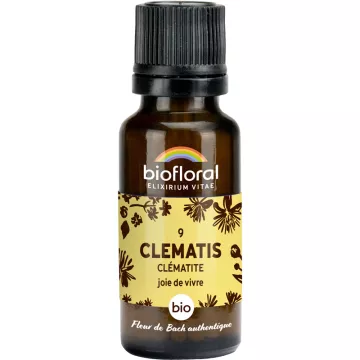 Biofloral Bach Flower Remedies 9 Clematis Alcohol Free Granules