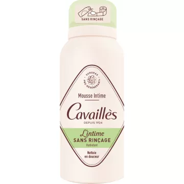 Cavaillès Mousse Intime Sans Rinçage Hydratant 100 ml