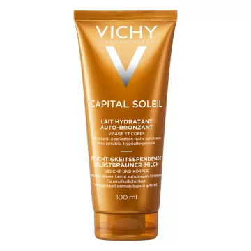 Vichy Capital Soleil Zelfbruinende Hydraterende Melk 100 ml