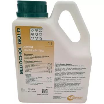 Sedochol Gold Solução Hepatoprotectora Bebível Coophavet