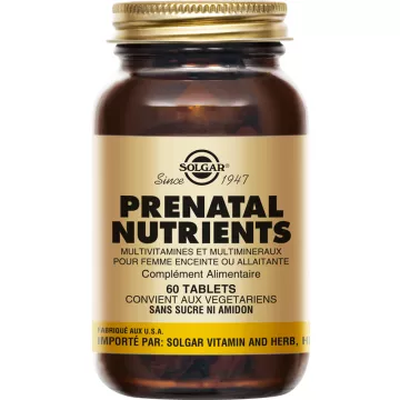 Solgar Prenatal Nutrients Multivitamine und Mineralien