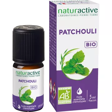 Olio essenziale bio-chemotipato Naturactive PATCHOULI 5ml