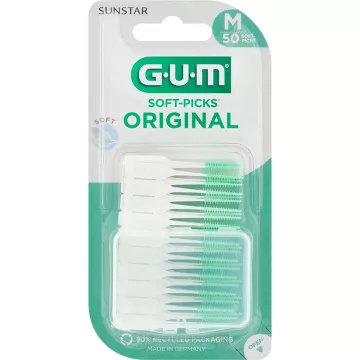 Gum Soft-Picks Original Interdentalstäbchen M Packung mit 50 Stäbchen