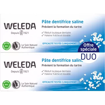 Pasta de dentes com sal orgânico Weleda Oral Care 75 ml