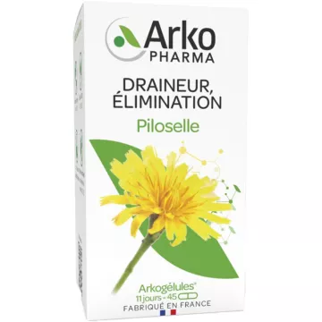 Arkogélules Piloselle Draineur Élimination 45 capsules