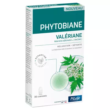 Phytobiane Valerian 30 Comprimidos Pileje 