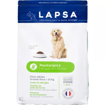 Lapsa Adult Honden Onderhoud Grote Ras Brokken 4 Kg