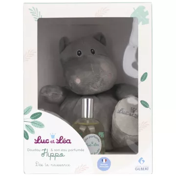 Luc & Léa Mouse soft toy box + baby scented water
