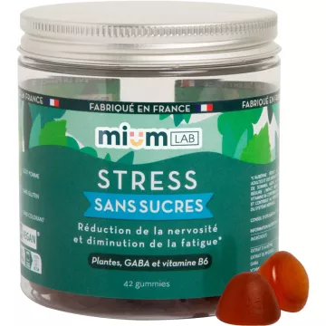 Mium Lab - Les Miraculeux Stress Sans Sucre 42 Gummies