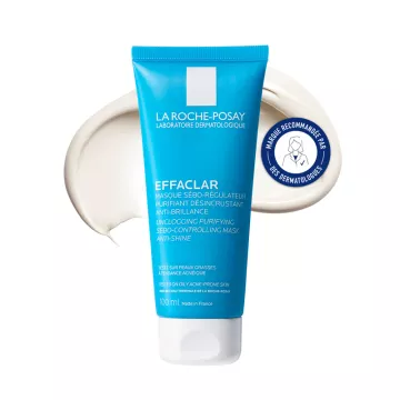 Effaclar Masque Sébo Régulateur Purifiant Désincrustant 100 ml