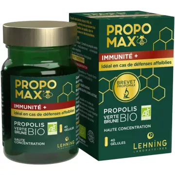 Propomax Immunité propolis BIO 40 Gélules