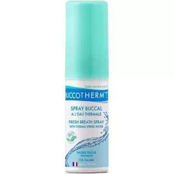 Buccotherm Spray Buccal Bio Goût Menthe Naturelle 15 ml