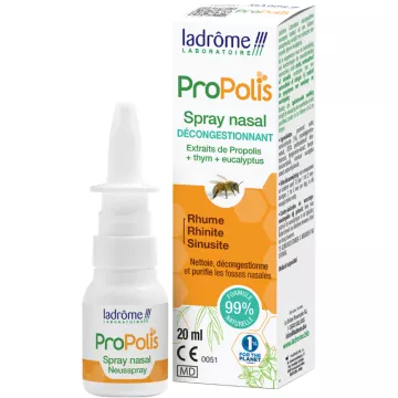 Ladrôme Propolis Spray Nasal Décongestionnant 20 ml