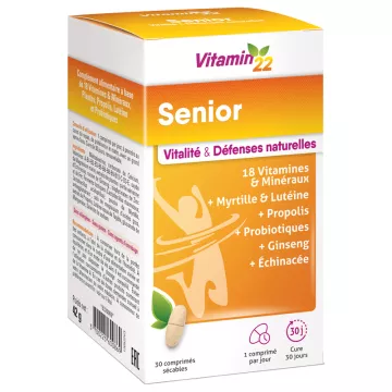 Ineldea Vitamin'22 Senior 30 tablets