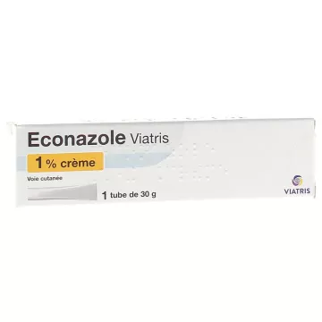 Econazole Mylan 1% Crème antimycosique tube 30g
