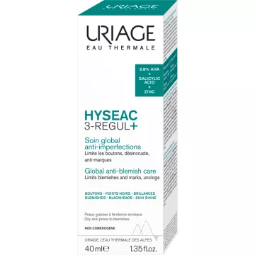 Uriage Hyséac 3-Regul Cuidado Anti-Imperfeições Global 40 ml