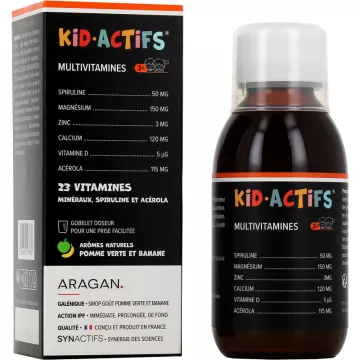 SynActifs Kid Actifs Multivitaminas Jarabe 125 ml