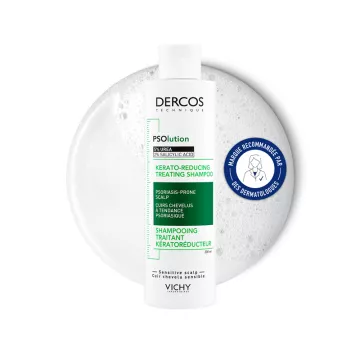 Dercos PSOlution Keratoreducing Treatment Shampoo 200 ml