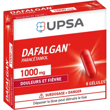 Dafalgan 1000 mg Paracétamol 8 gélules