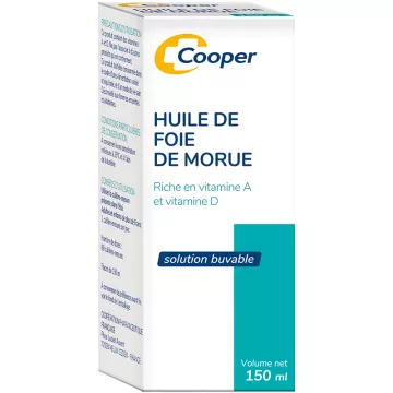 Huile foie de morue cooper 150 ml