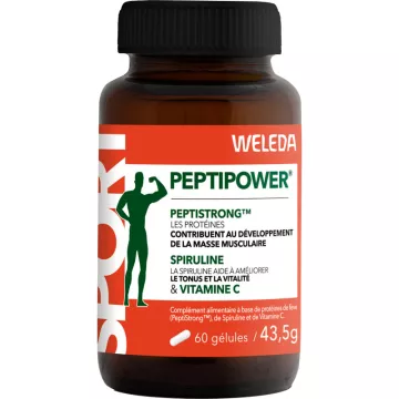 Weleda Peptipower Masse Musculaire 60 capsules