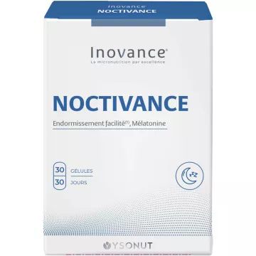 Inovance Noctivance Mélatonine 30 gélules