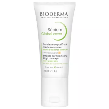 Bioderma Sebium Global Cover Intense Purifying Tinted Care 30 ml