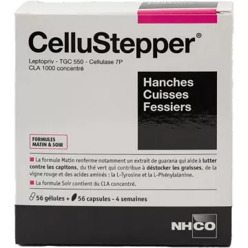 NHCO CelluStepper Fianchi, cosce, glutei 56 capsule + 56 capsule