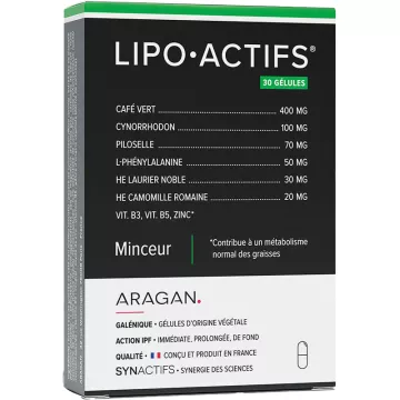 Synactifs LipoActifs Minceur 30 cápsulas