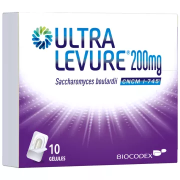 Ultra Levure 200mg gélules antidiarrhéiques
