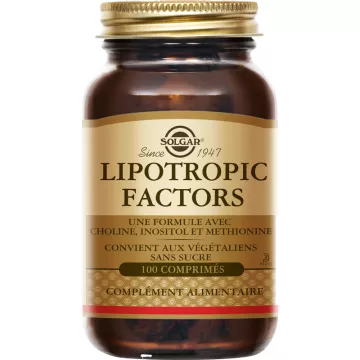 Solgar Lipotropic Factors 100 compresse