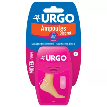 Urgo Ampoules Discret Pansement Boîte de 5