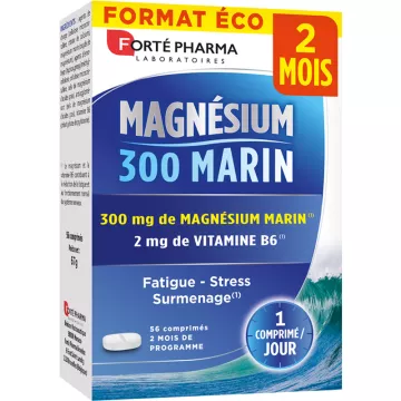 Forté Mag 300 Marin Magnésium Vitamine B6 56 comprimés