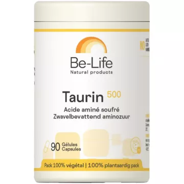 Be-Life Taurin 500 Aminosäure 90 Kapseln