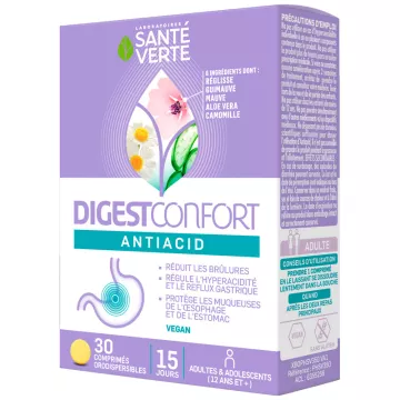 Santé Verte Digestconfort Antacid 20 Tablets