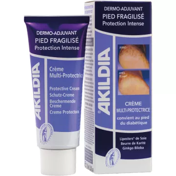 Akildia Pieds diabétique Crème protectrice 75ml