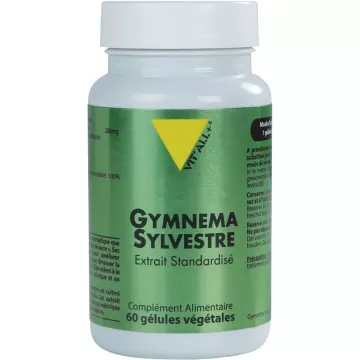 Vitall+ Gymnema Sylvestre 60 gélules végétales