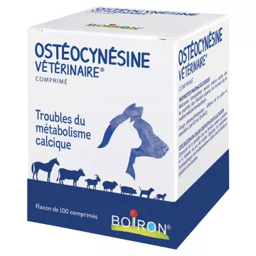 Osteocynésine Vétérinaire Métabolisme Calcique Boiron 100 comprimidos