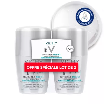 Vichy Desodorante Invisible Resist Dermo Détranspirant 72h Roll-On 50 ml