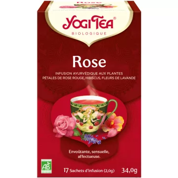 Yogi Tea Rose Infusion 17 Sachets