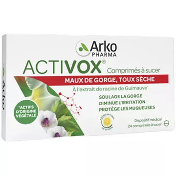 Arkopharma Activox Halsschmerzen 24 Tabletten