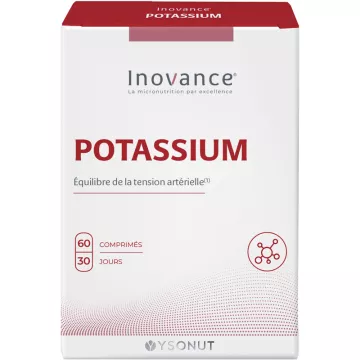 Inovance Potassium Équilibre de la Tension Artérielle 60 comprimés