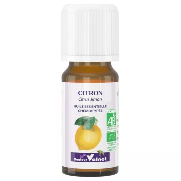 Органическое эфирное масло лимона Dr Valnet 10 мл