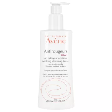 Avène Antirougeurs Clean Lait Nettoyant Apaisant 400 ml*